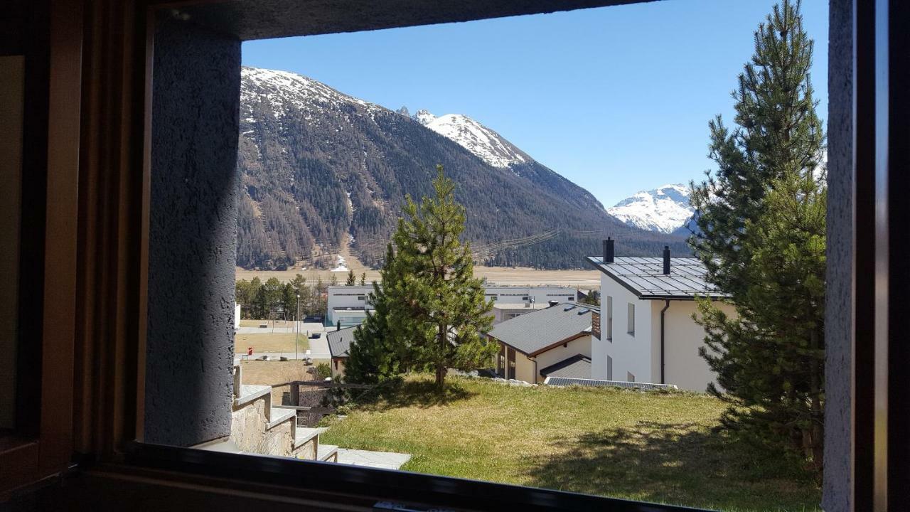 Relaxing Confortable Studio, Heated Garage, Skiroom Samedan Kültér fotó